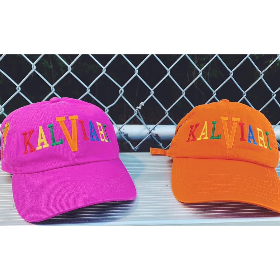 Image of KALVIARI UNIVERSITY KALEIDOSCOPE DADHAT PINK , ORANGE