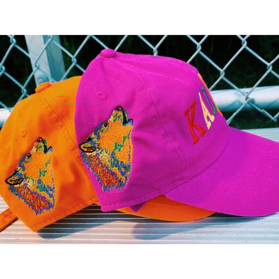 Image of KALVIARI UNIVERSITY KALEIDOSCOPE DADHAT PINK , ORANGE