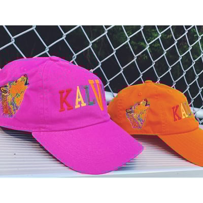 Image of KALVIARI UNIVERSITY KALEIDOSCOPE DADHAT PINK , ORANGE