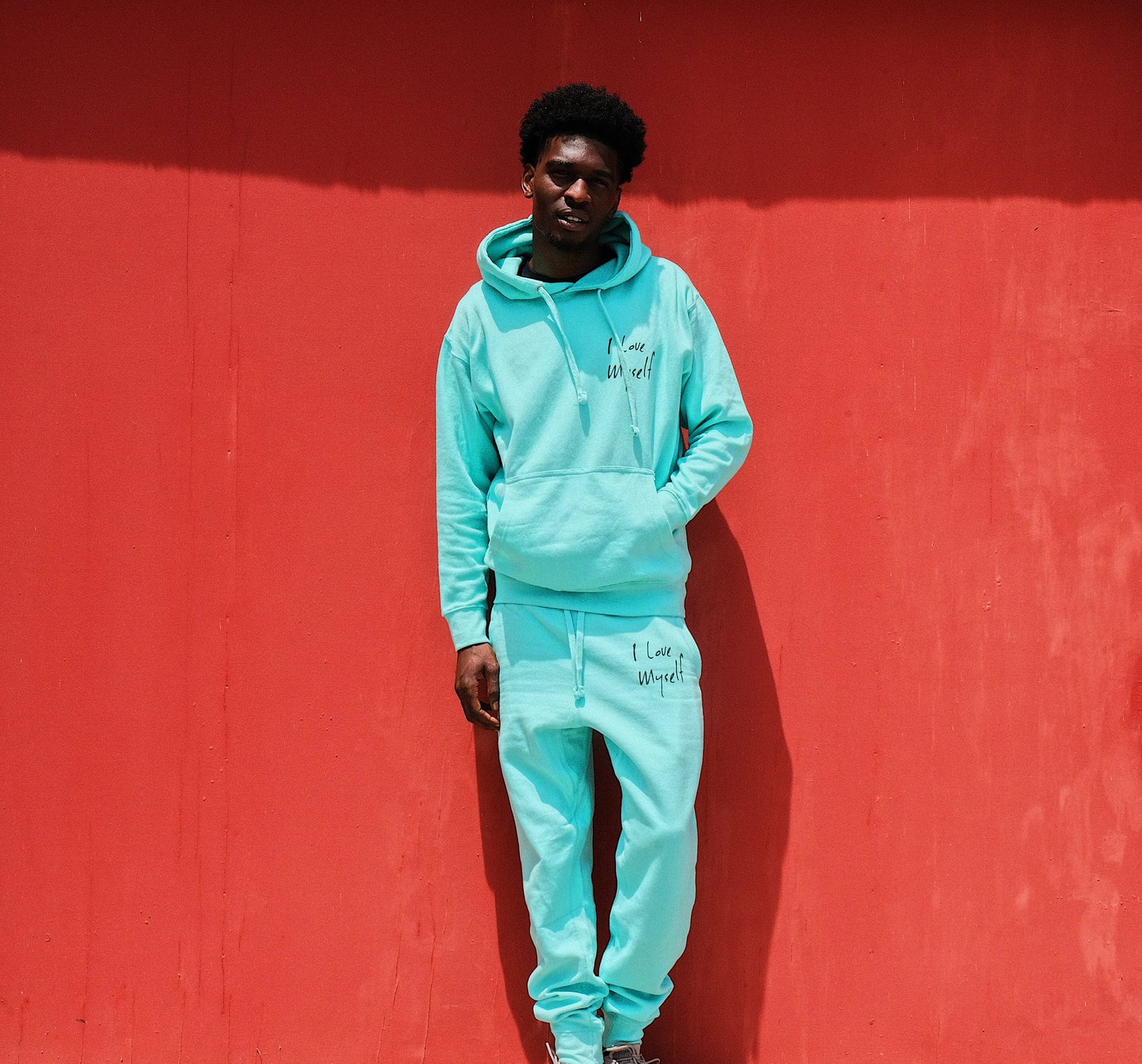 Aqua ILoveMyself sweatsuit / JustBeDope