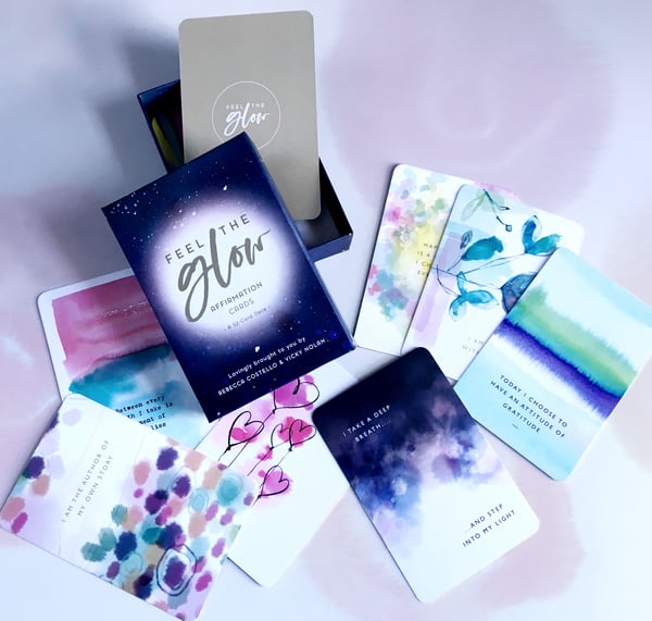 Image of Feel the Glow Affirmation Cards