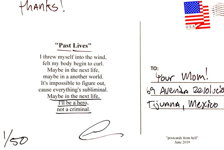 Postcards from hell - "Past Lives" Image 2