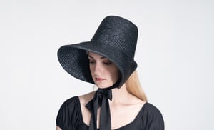 Image of S.o.S - Straw Brim Hat - 008
