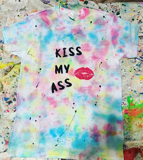 Image of TIE DYE GRAPHIC