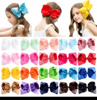 8 inch hair bows 