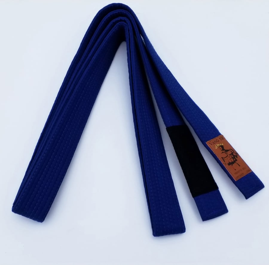 Image of Premium BJJ belt, blue