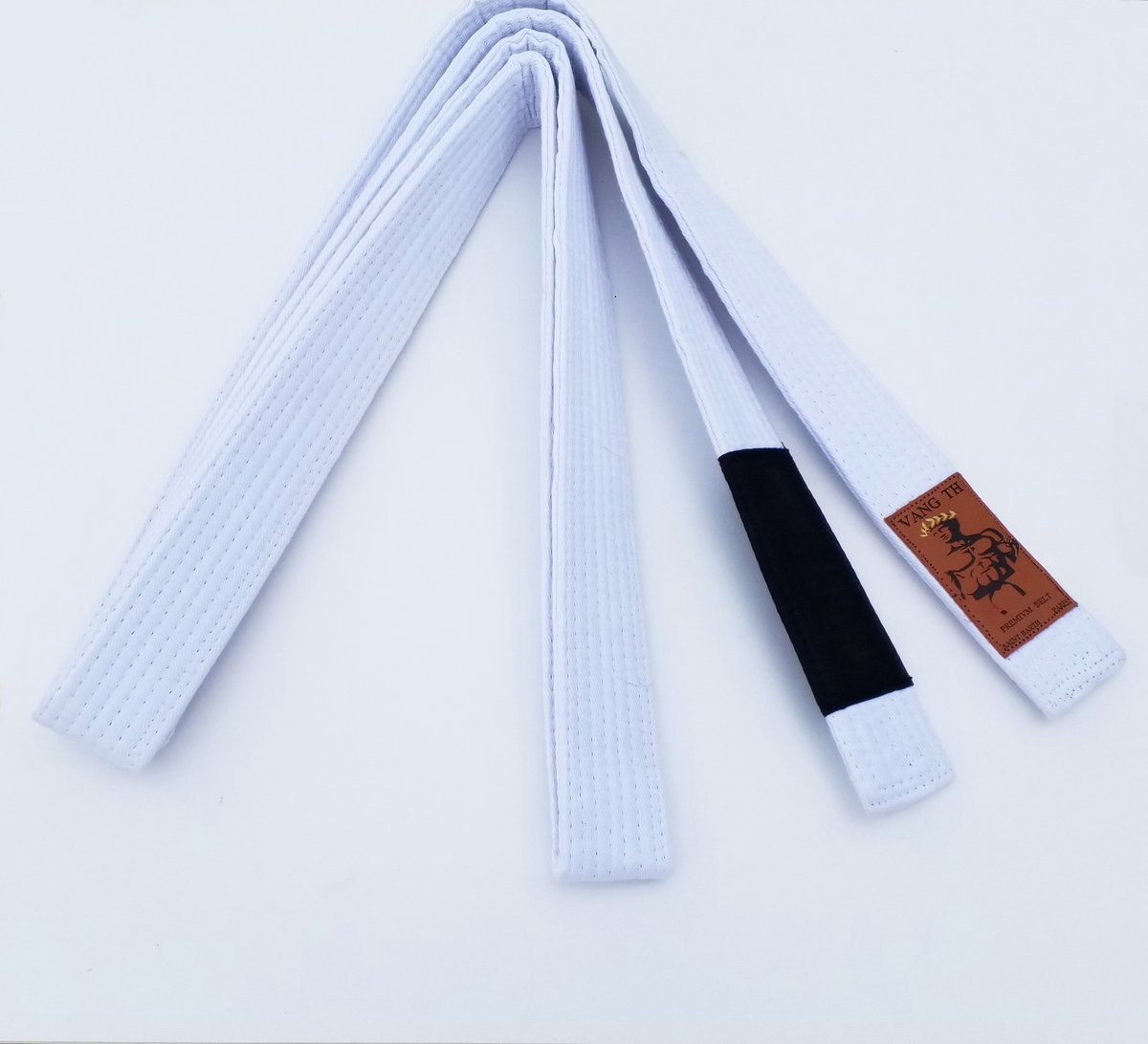 Premium BJJ belt, white VANG TH