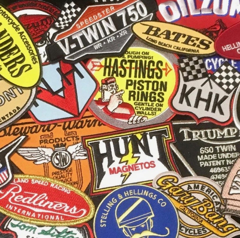 Assorted Patches / Chop Shop Industries Motorcycle Supply Co. Parts & Accessories