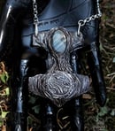 Image 1 of Thor's Hammer Silver Necklace II