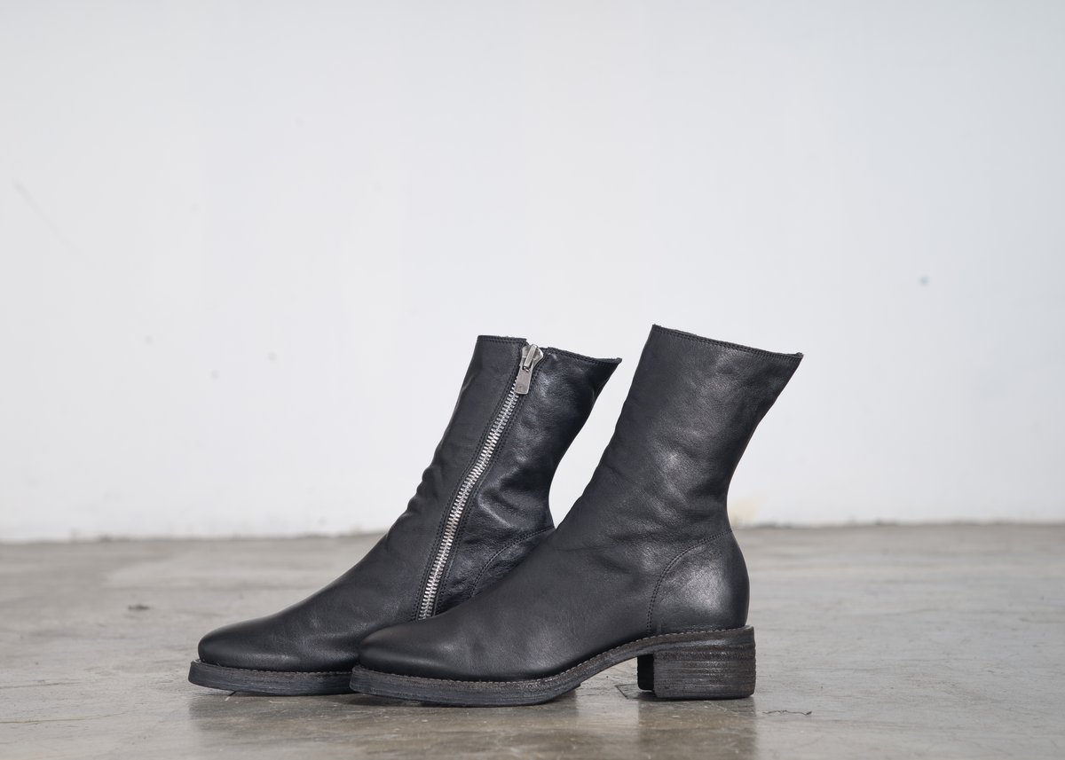Image of Handcrafted Leather Ankle Boots