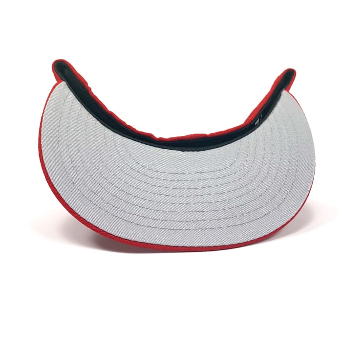 Image of 2520 X NEW ERA MONOGRAM LOGO "T5T" 59FIFTY FITTED - SCARLET