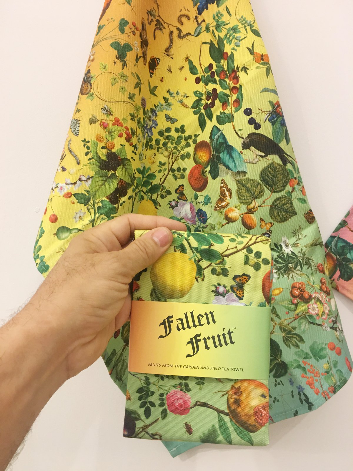 Image of V&A Tea Towel - Fruits from the Garden and Field 