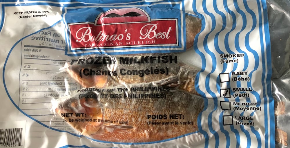 Bolinao S Smoked Baby Milkfish Sdb Fil Asian Food Ltd