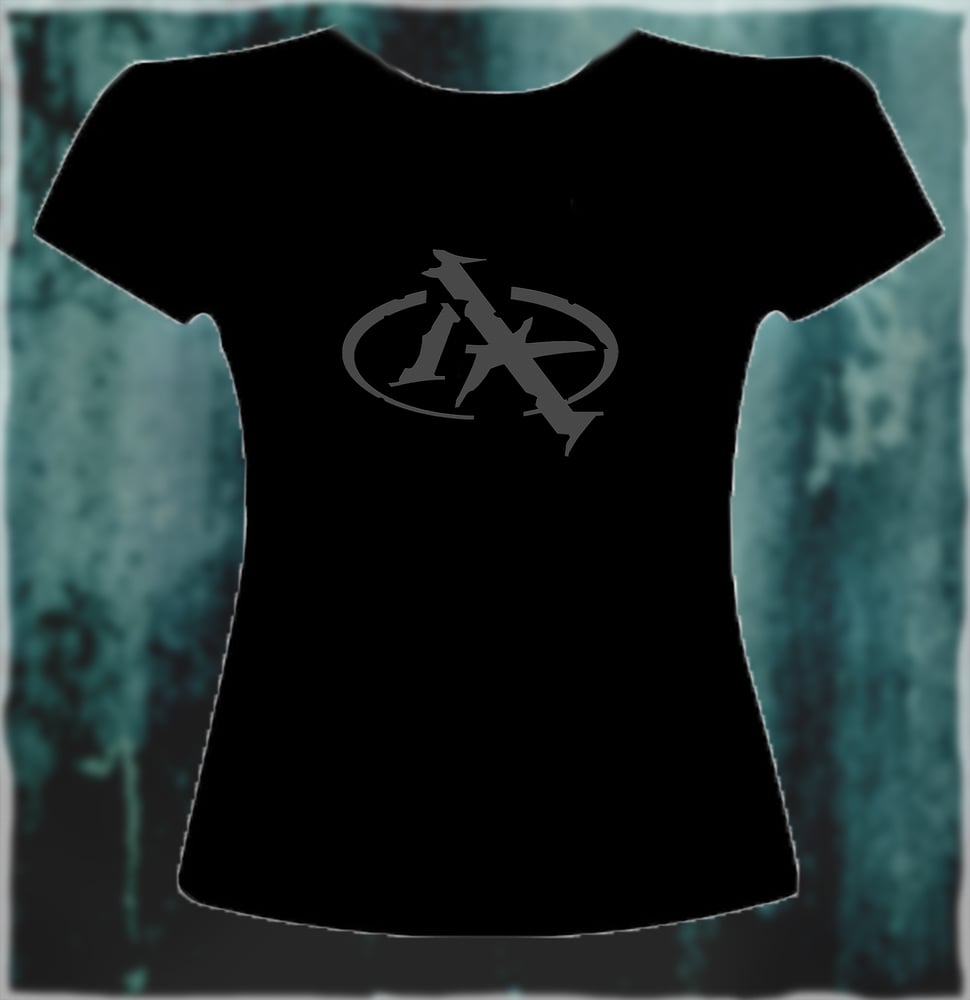 Image of Grey Logo T-shirt (ladies)