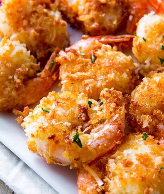 Image of Fried Coconut Rum Shrimp