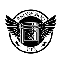 Broke Boy Ind. Logo Sticker