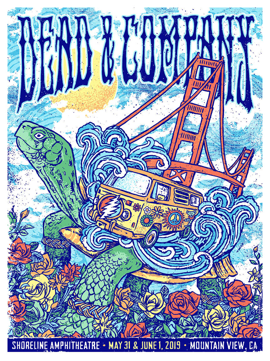 GIGART — Dead & Company Shoreline 2019