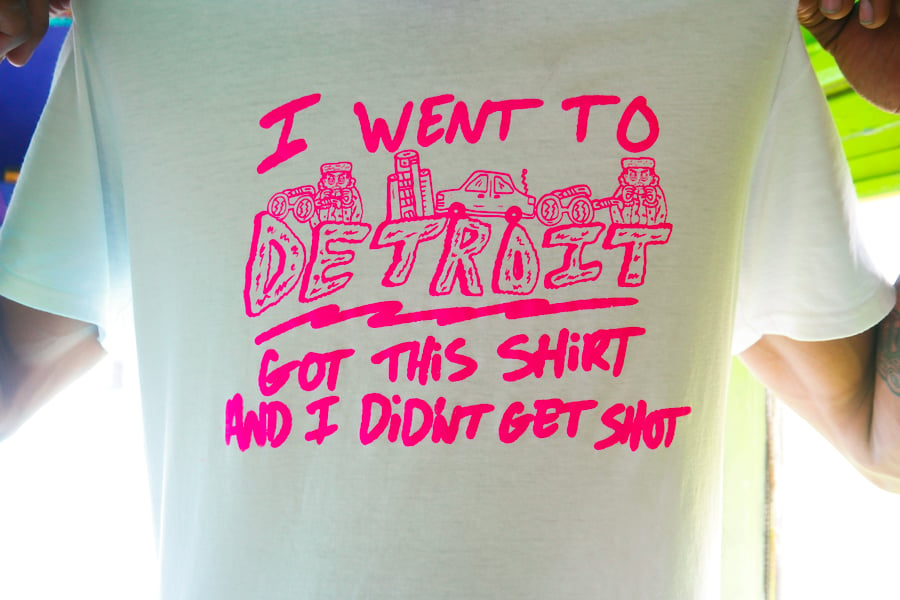 Image of "I WENT TO DETROIT" Shirt