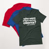 "Jeffrey Epstein Clients?" t shirt