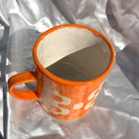 Image 2 of Orange Squares Mug