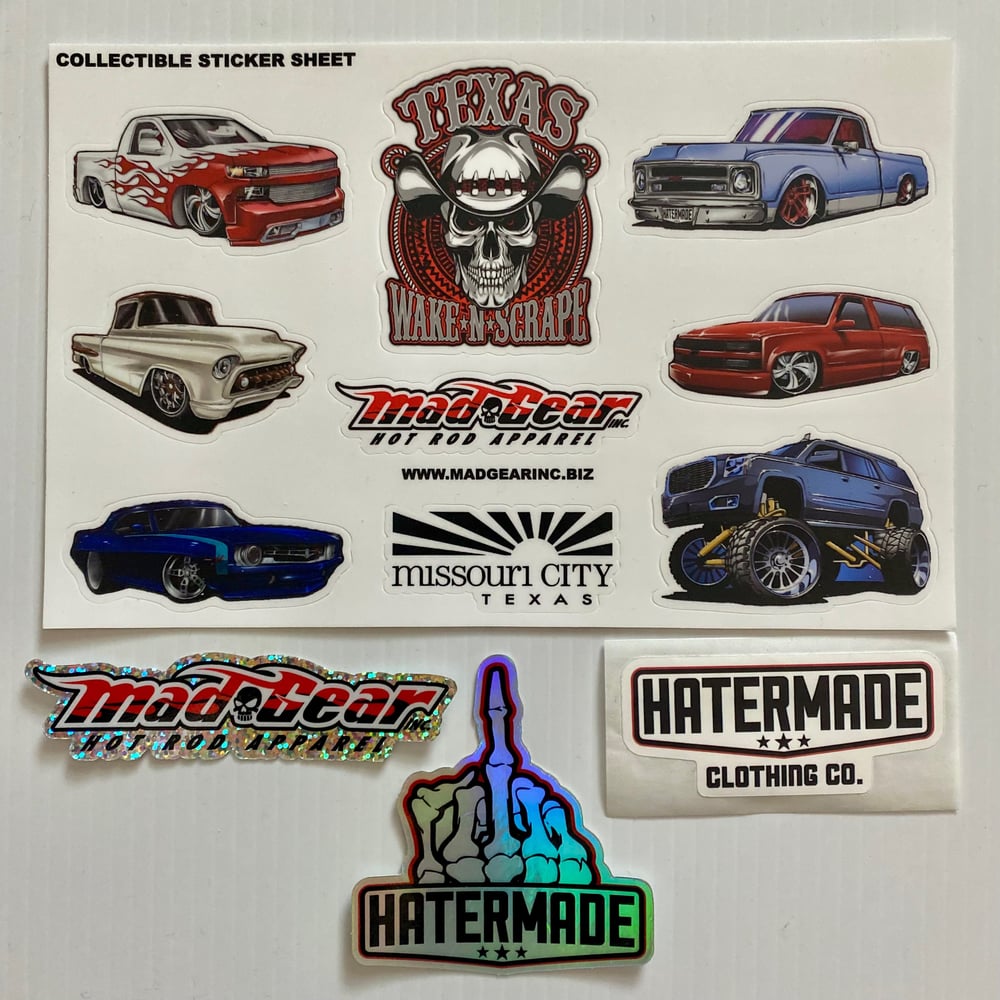 Image of 4pc Sticker Pack