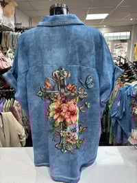 Image 3 of Angel Denim Look Shirt 