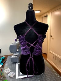 Image 3 of Paisely Halter Top
