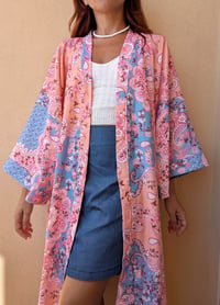Image 3 of KIMONO PAISLEY PINK