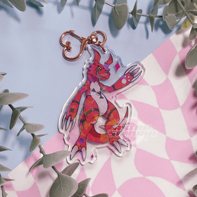Image of Guilmon Keychain