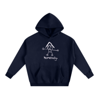 Image 1 of Homebody Hoodie (Navy Blue)