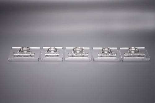 Image of "Only one remained.." plain silver ring with inscription · ТОЛЬКО КРАСОТА ОДНА. ·