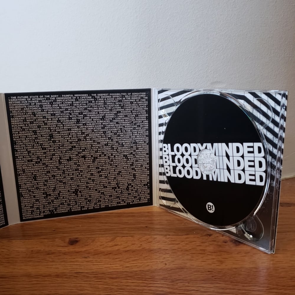 BLOODYMINDED "BLOODYMINDED" CD in 8-panel digipak