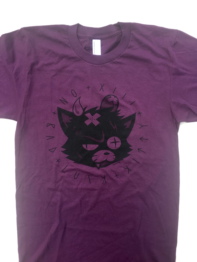 Image of NEW! BAD LUCK KITTY UNISEX TEE 🍆🍆🍆