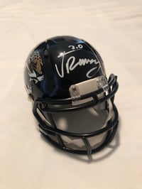 Jalen Ramsey Autographed Jaguars Mini Helmet