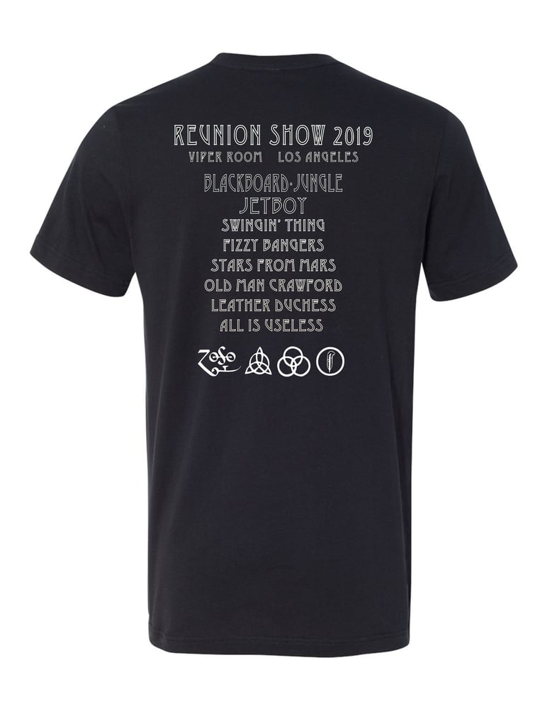 Image of OFFICIAL - BLACKBOARD JUNGLE - 2019 REUNION SHIRT