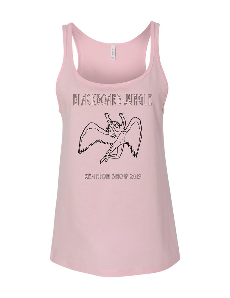 Image of OFFICIAL - BLACKBOARD JUNGLE - 2019 REUNION PINK WOMENS TANK