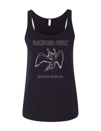 OFFICIAL - BLACKBOARD JUNGLE - 2019 REUNION BLACK WOMENS TANK.