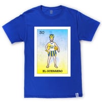 Image 1 of El Guerrero Loteria Card Tee 