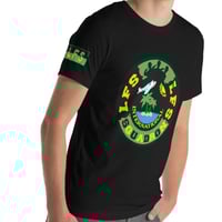 Image 2 of LFS INTERNATIONAL SQUADRON LOGO ( YARDY / BLACK TEE )