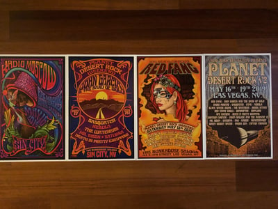 Image of Planet Desert Rock Weekend v2 Posters 2019