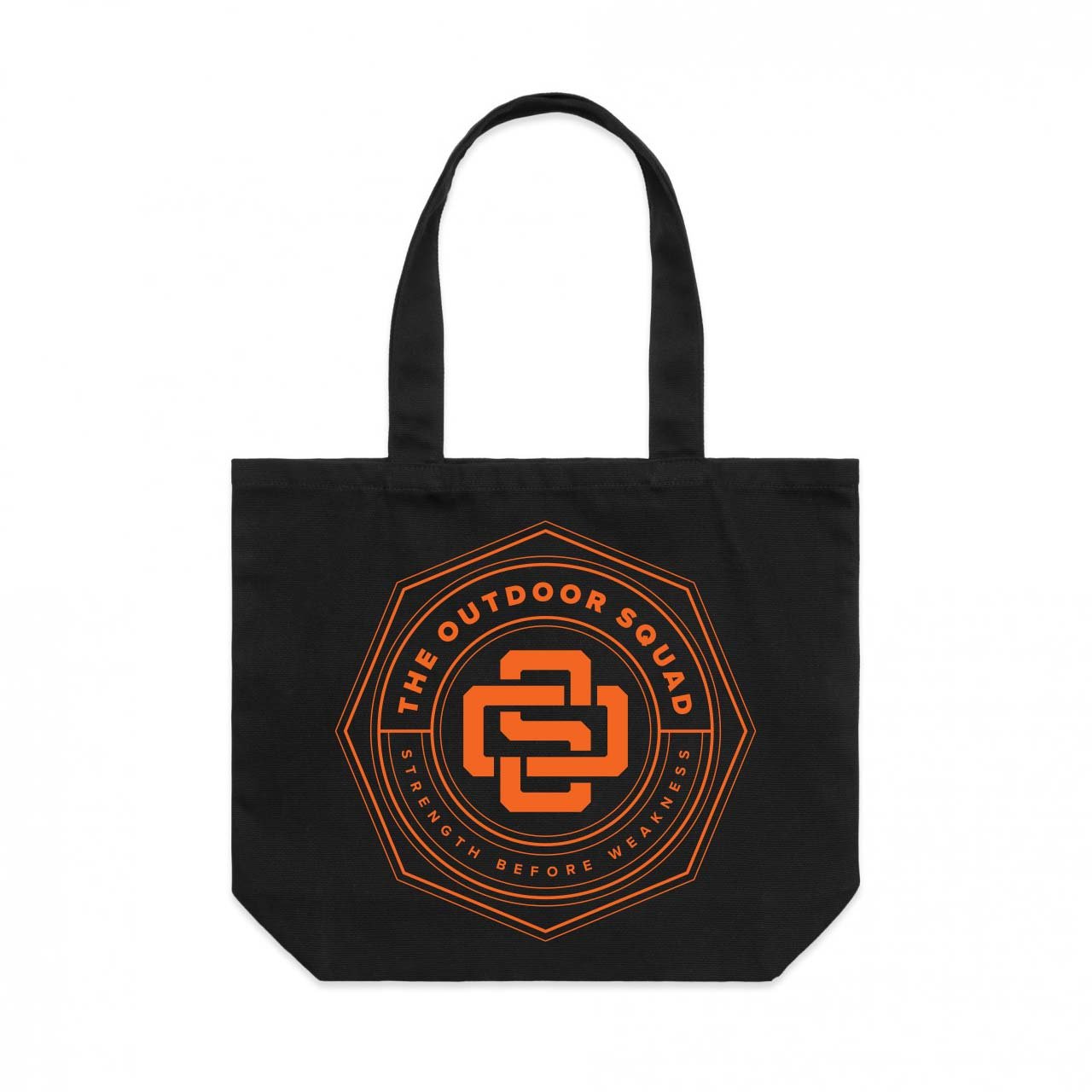 Image of Outdoor Squad Black Tote Bag