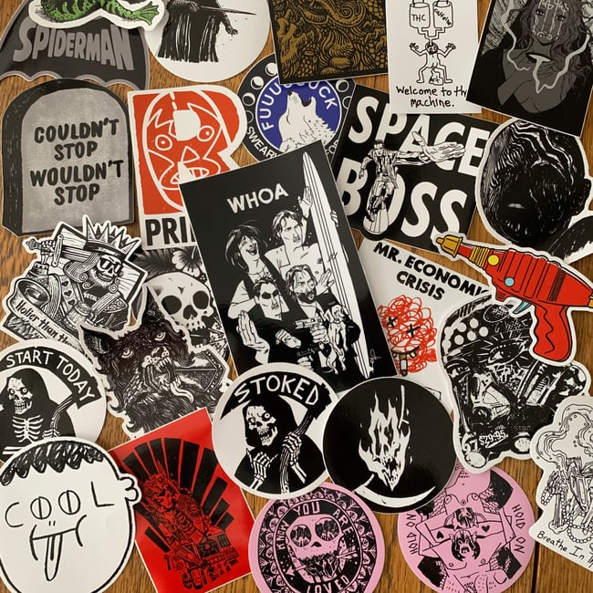 BIG BADBOY BARRY STICKER PACK *15 Stickers*