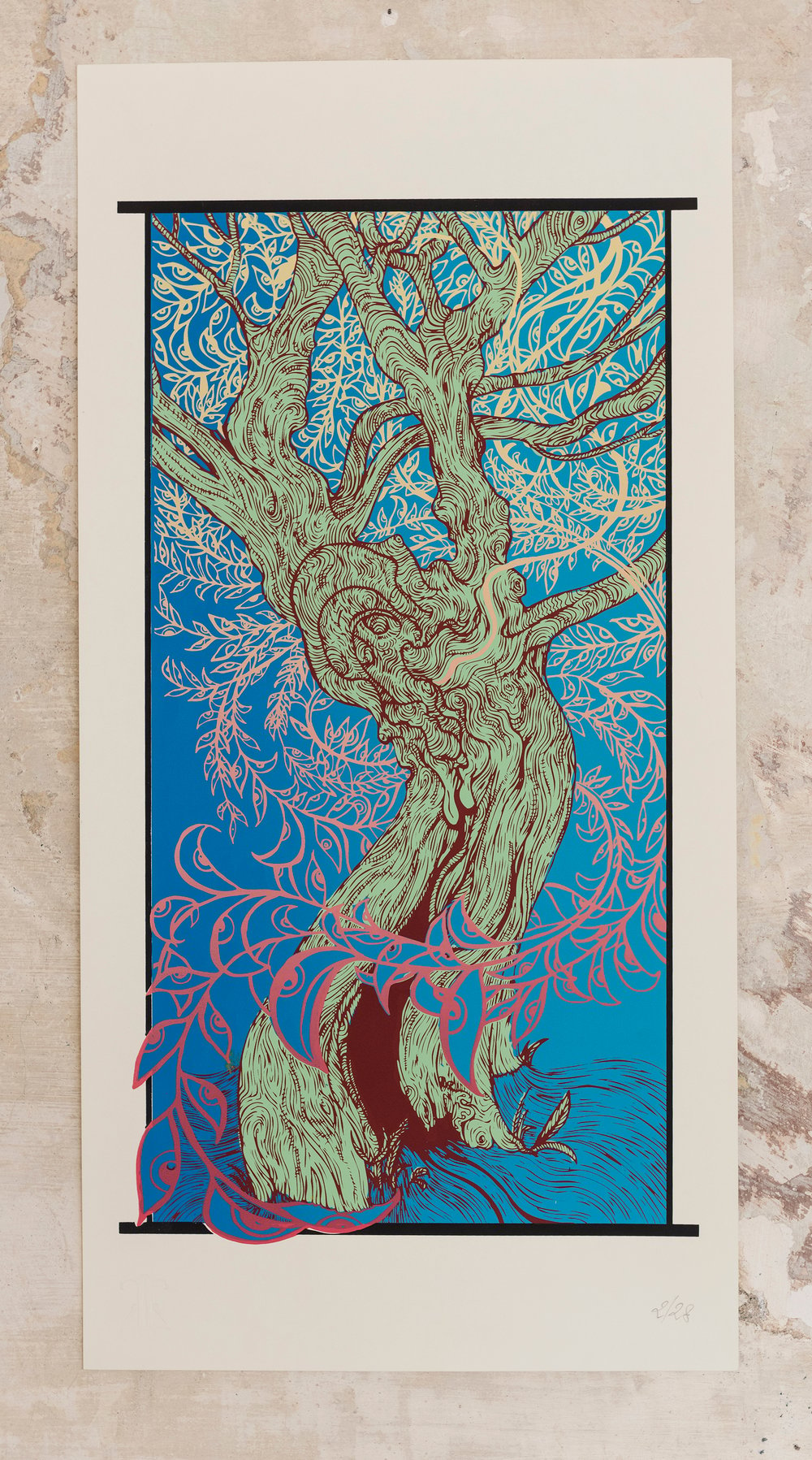Image of BONSAI - art print - Samsara blues Experiment