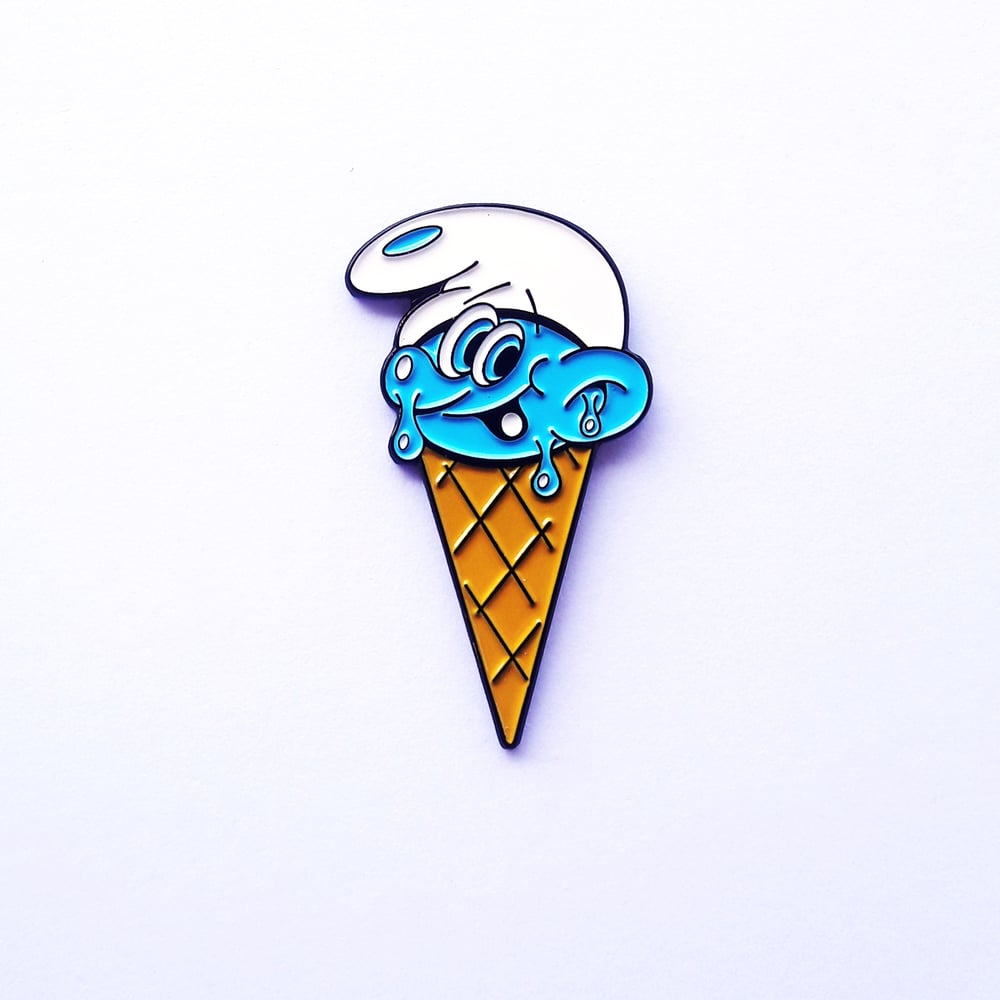 Image of Smurf Gelato pin by Sebastian Schwamm