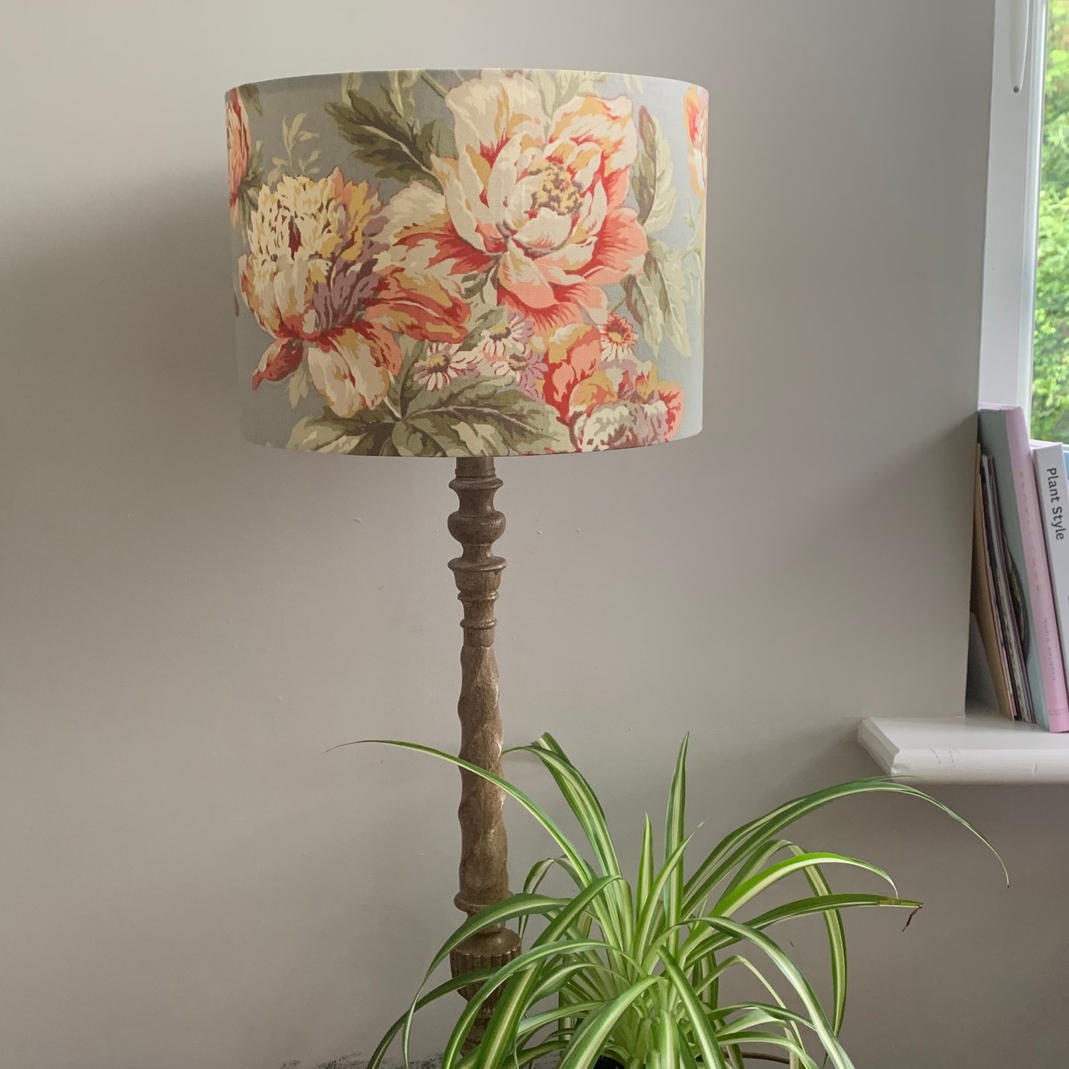 Image of Fleuretta Slate Lampshade