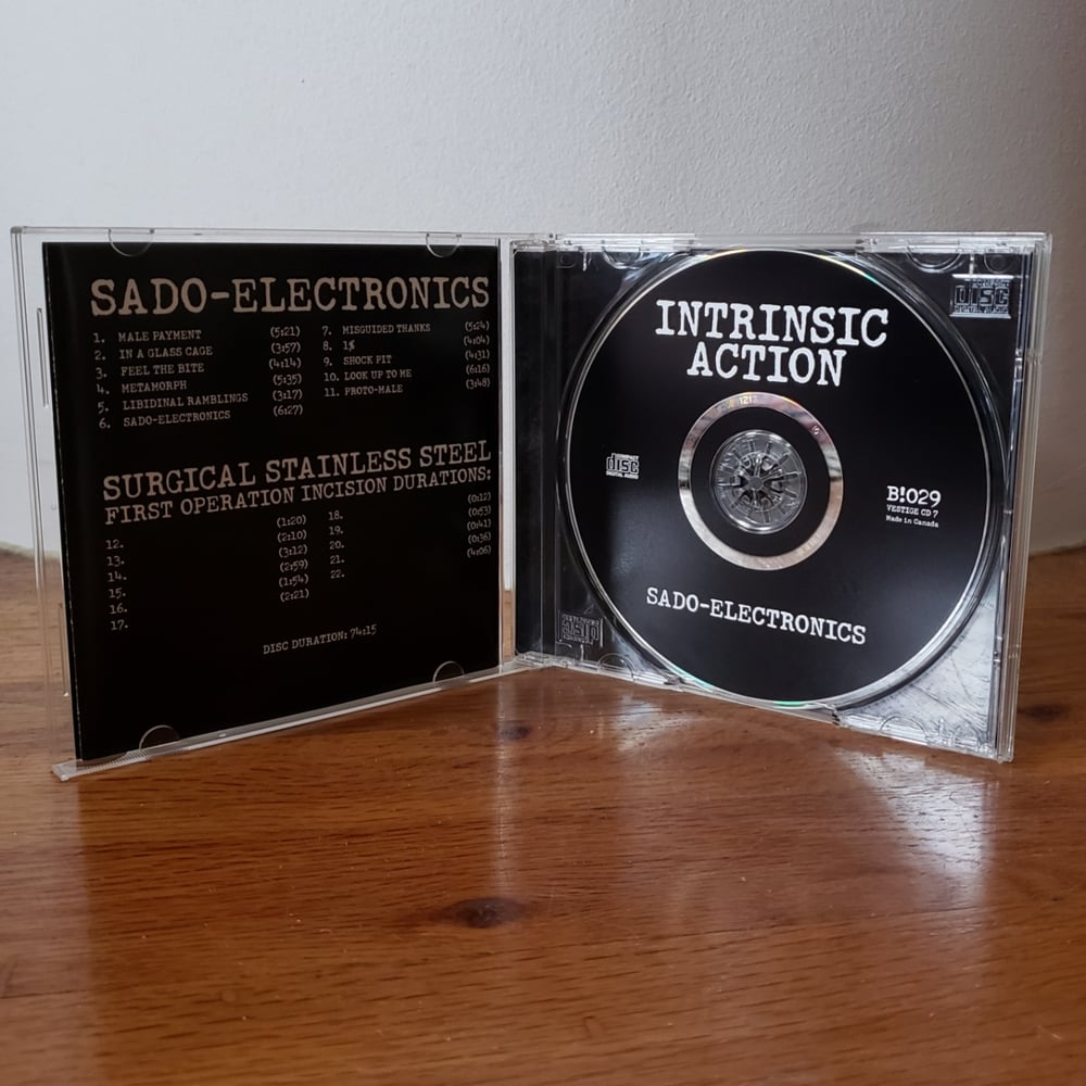 B!029 Intrinsic Action "Sado-Electronics" CD