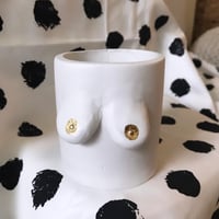 Handmade pot gold leaf nips