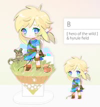 Image 3 of Link Standee & Charm / zelda