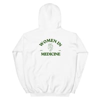 Image 5 of DO IT WITH HEART HOODIE - GREEN LETTERING 