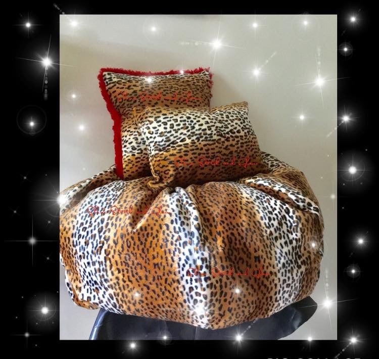 Image of Lexi Leopard Bean Bag Bundle 